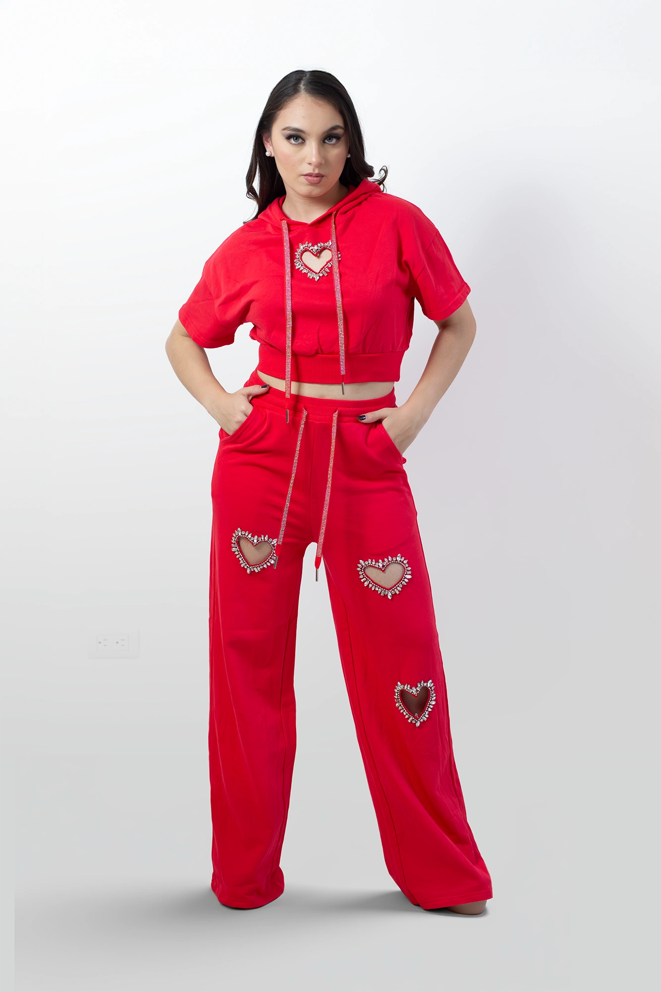 Top de encaje con espalda abierta