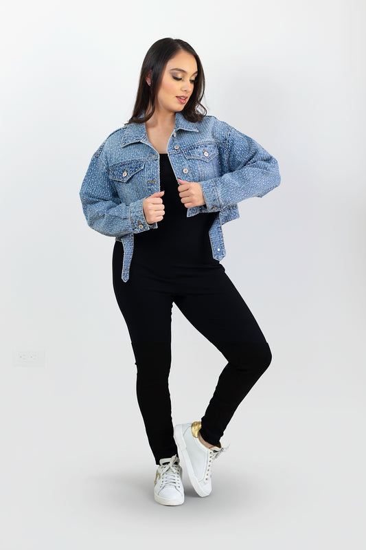 Top sin mangas de satén