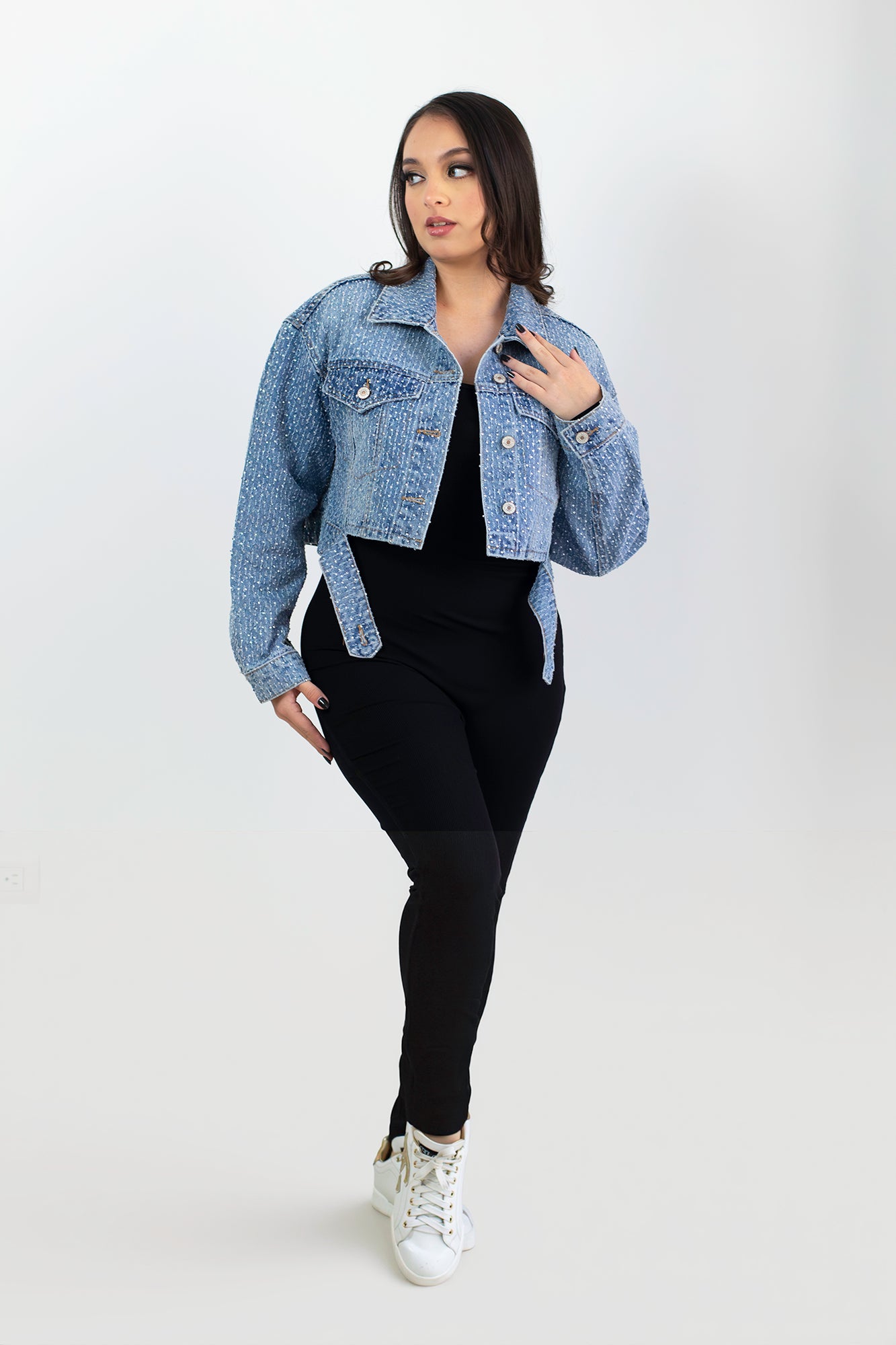 Top sin mangas de satén