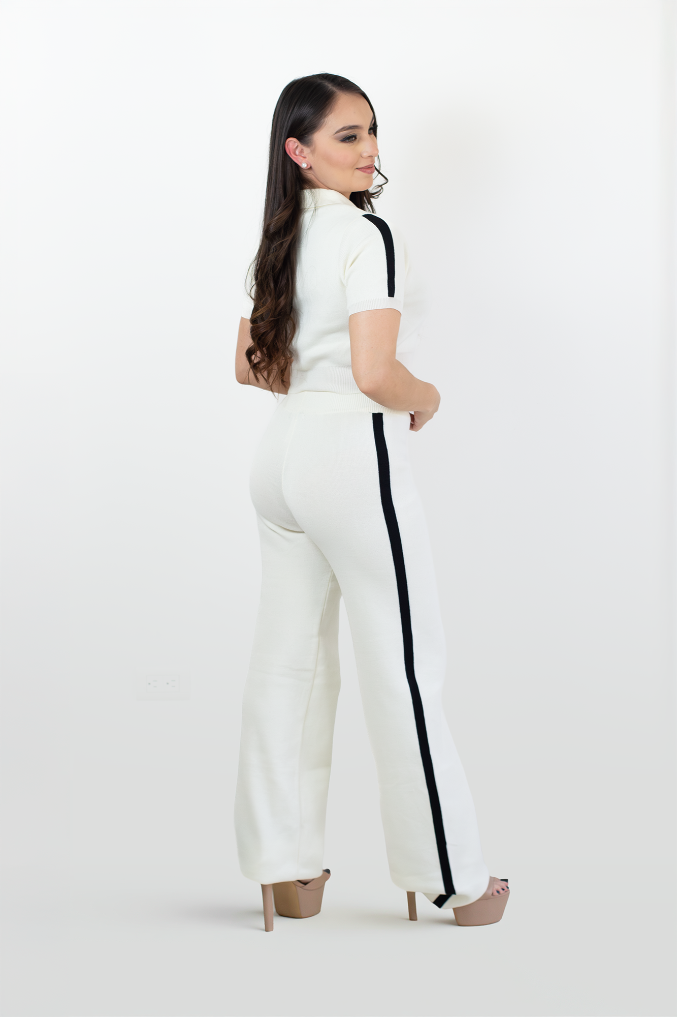 Blusa con hombros caídos